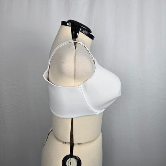 Vanity Fair Full Figure Bra Women's 44D White Front Closure - Picture 5 of 14